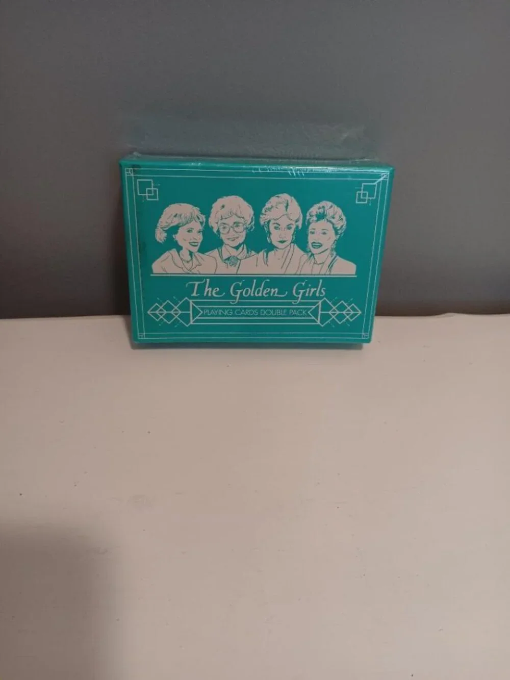 NIP Golden Girls Playing Card Set Double Pack Bridge Rummy USAopoly